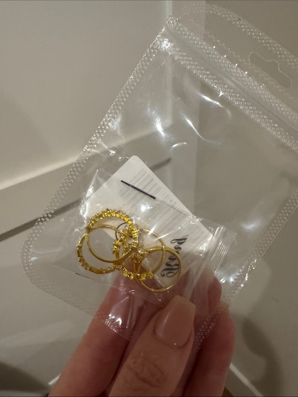 Gold Tone Women’s ring Set